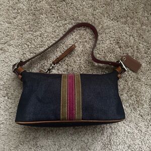 Coach Vintage Denim Shoulder bag Handbag Mini Handbag - 6854